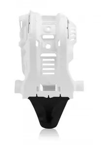 Cobertura da placa do motor Acerbis KTM Husqvarna SX TC 2T 250 19-21 branco e preto-1