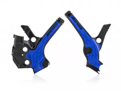 Acerbis X-Grip protections de cadre Yamaha YZ 65 19-22 bleu-noir-1