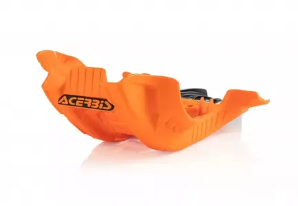 Acerbis capacul de placă de motor portocaliu și negru - 0024255.209