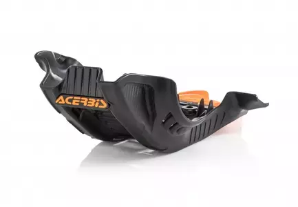 Acerbis Motorschildabdeckung schwarz und orange - 0024255.313