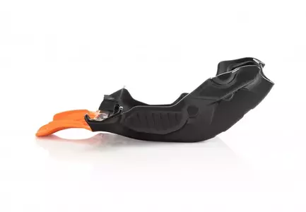 Acerbis Motorschildabdeckung schwarz und orange-3