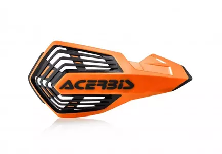 Manubri universali Acerbis X-Future fissaggio arancio/nero-1