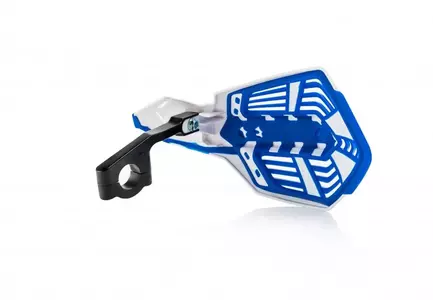 Acerbis X-Future universalmonteret håndtag hvid og blå-2