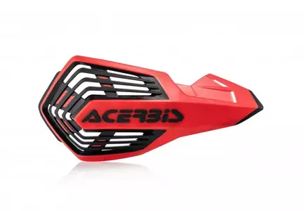 Manubri universali Acerbis X-Future fissaggio rosso/nero-1