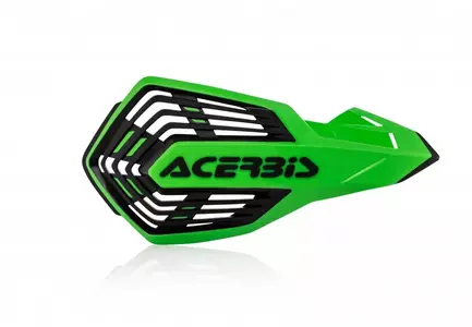 Univerzální řídítka Acerbis X-Future zelená/černá upevnění - 0024296.377