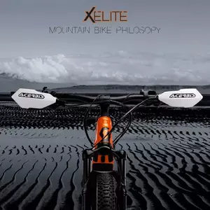 Manubrio Acerbis X-Elite per E-Bike MTB Minicross blu e bianco-1