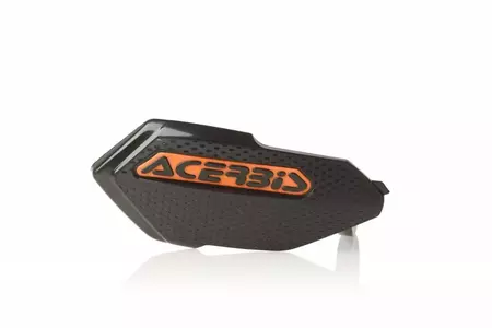 "Acerbis X-Elite" rankiniai vairai E-Bike MTB Minicross juodai oranžiniai-3