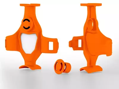 Acerbis KIGNOL transportstabilisator/hållare med handtagsskydd orange-3