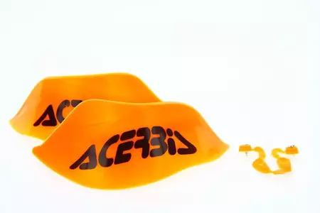 Acerbis Rally Pro trakovi za ročno krmilo oranžni-1