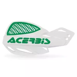 Acerbis MX Uniko Vented handbars alb și verde-1