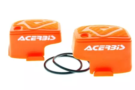 Brembo Acerbis 2014- оранжеви капаци на главния цилиндър на съединителя-3