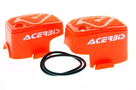 Оранжеви капаци на главния цилиндър на съединителя Brembo Acerbis-3