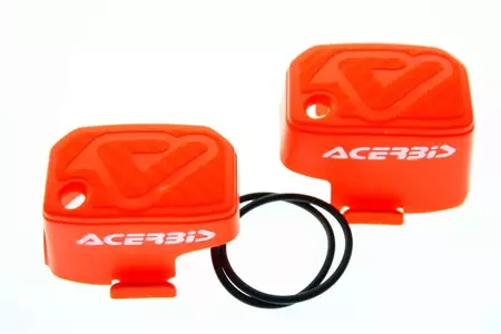 Couvercles de maître-cylindre d'embrayage Brembo Acerbis orange-5