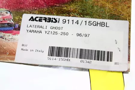 Acerbis Ghost Yamaha Yamaha YZ 96-97 câmpuri de numere laterale-4