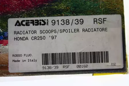 Conjunto de tampas de radiador Acerbis Honda CR 250 97-4