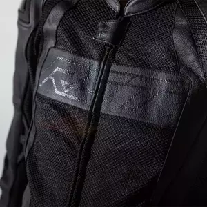 RST Tractech Evo 4 Mesh CE giacca da moto in pelle/tessuto nero/nero XS-3