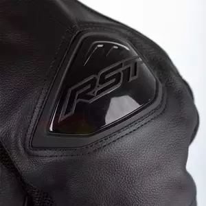 Kožna i tekstilna motociklistička jakna RST Tractech Evo 4 Mesh CE crna/crna L-5