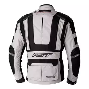 Casaco têxtil para motociclos RST Pro Series Adventure X CE prata/preto S-2