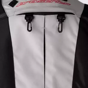 Casaco têxtil para motociclos RST Pro Series Adventure X CE prata/preto S-3