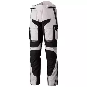 RST Pro Series Adventure X CE stříbrno-černé textilní kalhoty na motorku M-1