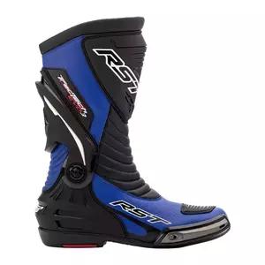 RST Tractech Evo III Sport CE azul/preto botas de motociclismo em pele 40-1