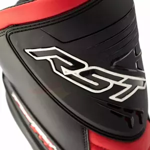 RST Tractech Evo III Sport CE punainen/musta nahkaiset moottoripyöräsaappaat 40-2