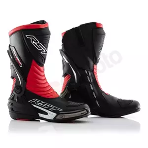 RST Tractech Evo III Sport CE vermelho/preto 44 botas de motociclismo em pele-5