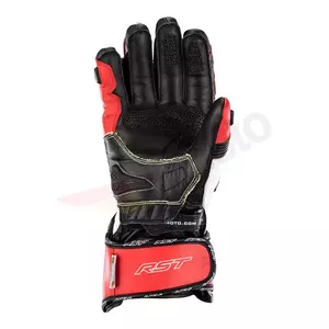 RST Tractech Evo 4 CE κόκκινα/λευκά/μαύρα δερμάτινα γάντια μοτοσικλέτας M-2