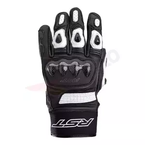 RST Freestyle 2 CE kožené rukavice na motorku čierna/biela/biela M-3