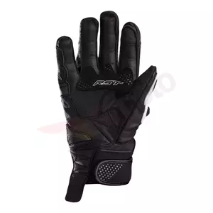 RST Freestyle 2 CE kožené rukavice na motorku čierna/biela/biela M-4