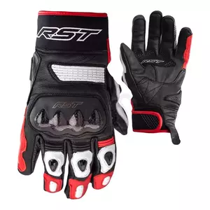 RST Freestyle 2 CE kožené rukavice na motorku čierna/červená/biela M-1
