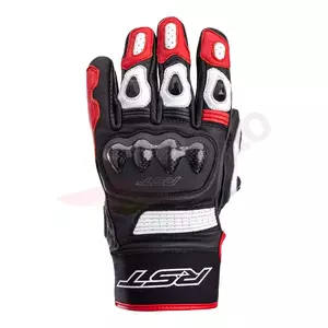 RST Freestyle 2 CE gants moto cuir noir/rouge/blanc M-2