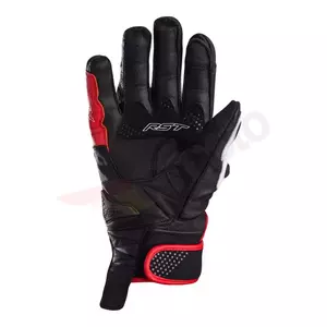 RST Freestyle 2 CE gants moto cuir noir/rouge/blanc M-3