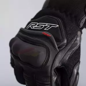 RST Urban Air 3 Mesh CE črno-črne usnjene motoristične rokavice M-2