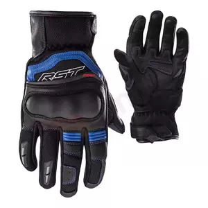 RST Urban Air 3 Mesh CE kožené rukavice na motorku čierna/modrá M-1