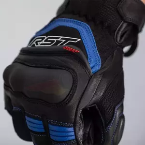 RST Urban Air 3 Mesh CE kožené rukavice na motorku čierna/modrá L-2