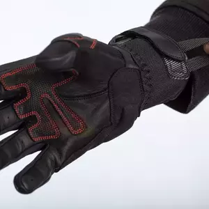 RST Urban Air 3 Mesh CE kožené rukavice na motorku čierna/červená M-3