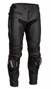 Pantaloni de motocicletă din piele RST S1 CE negru/negru XS-1