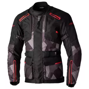 RST Endurance CE crna/kamo/crvena 3XL tekstilna motociklistička jakna-1