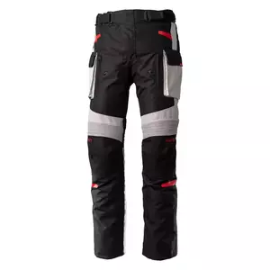 Spodnie motocyklowe tekstylne RST Endurance CE black/silver/red XXL  - 102984-RED-38