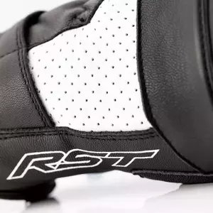 Rękawice motocyklowe skórzane RST Shortie CE black/white XL-4