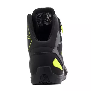 RST Sabre Moto CE kožne motorističke čizme crne/sive/fluo žute 41-2