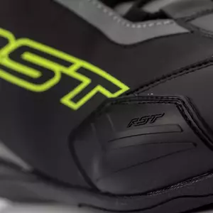 RST Sabre Moto CE kožené topánky na motorku čierna/sivá/fluo žltá 42-3