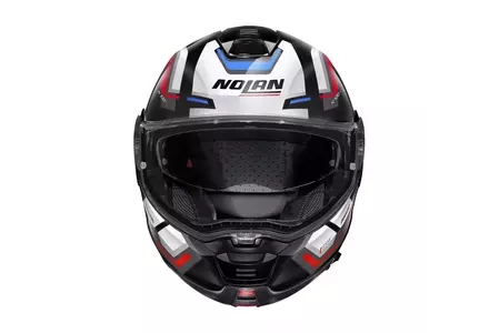 Nolan N100-5 Upwind N-Com motociklistička kaciga s punim licem bijela/crna/plava XXS-2