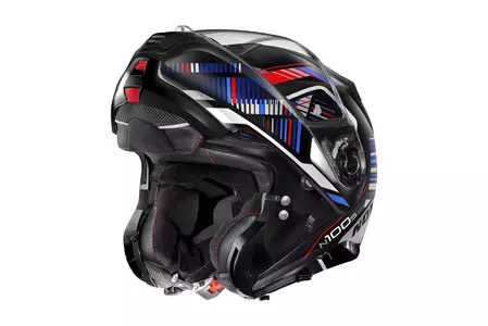 Nolan N100-5 Plus Starboard N-Com noir/rouge/bleu XXL casque moto à mâchoires-3