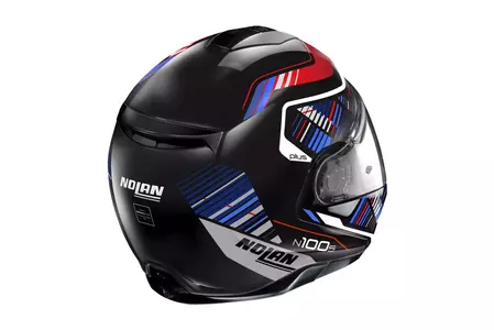 Nolan N100-5 Plus Starboard N-Com noir/rouge/bleu XXL casque moto à mâchoires-4