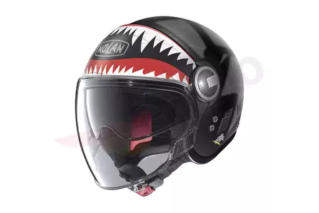 Motocyklová prilba Nolan N21 Visor Skydweller s otvorenou tvárou biela/čierna/červená/sivá matná XXXL-1
