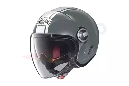 Nolan N21 Visor Dolce Vita otevřená moto helma šedá/bílá XXXL-1