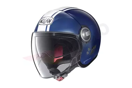 Nolan N21 Visor Dolce Vita offenes Gesicht Motorradhelm blau/weiß XXXL-1