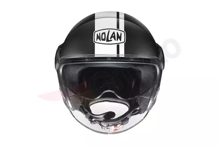 Kask motocyklowy otwarty Nolan N21 Visor Dolce Vita czarny/biały mat XXXL-2